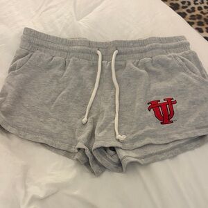 Gray Women's Shorts with UTampa Logo